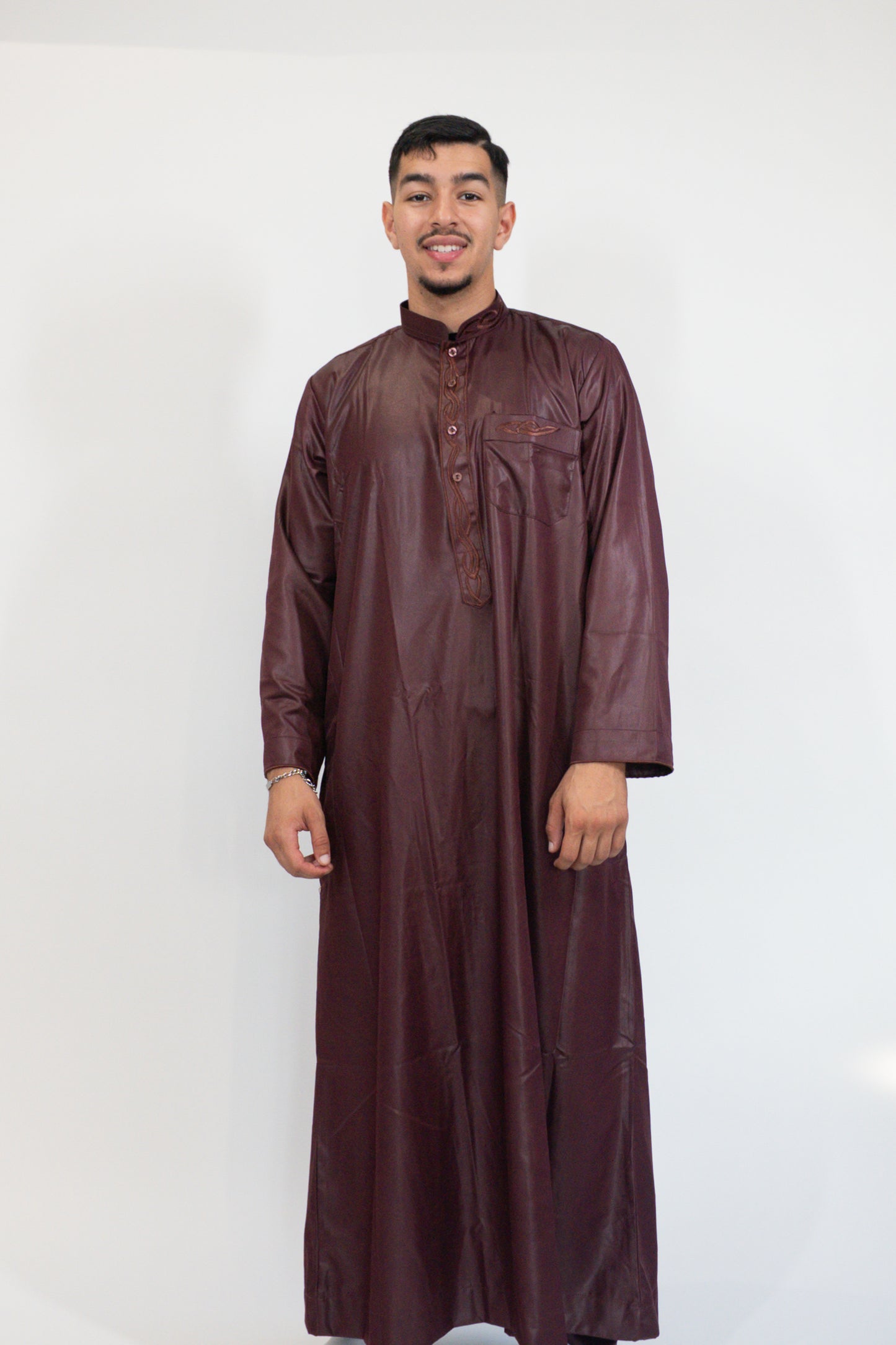 Qamis Prestige rouge bordeaux