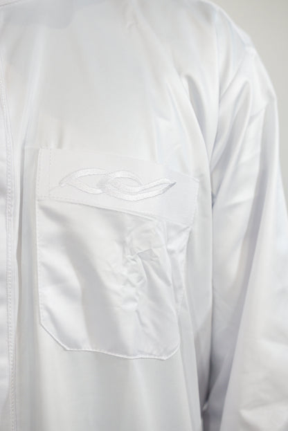 Qamis Prestige blanc