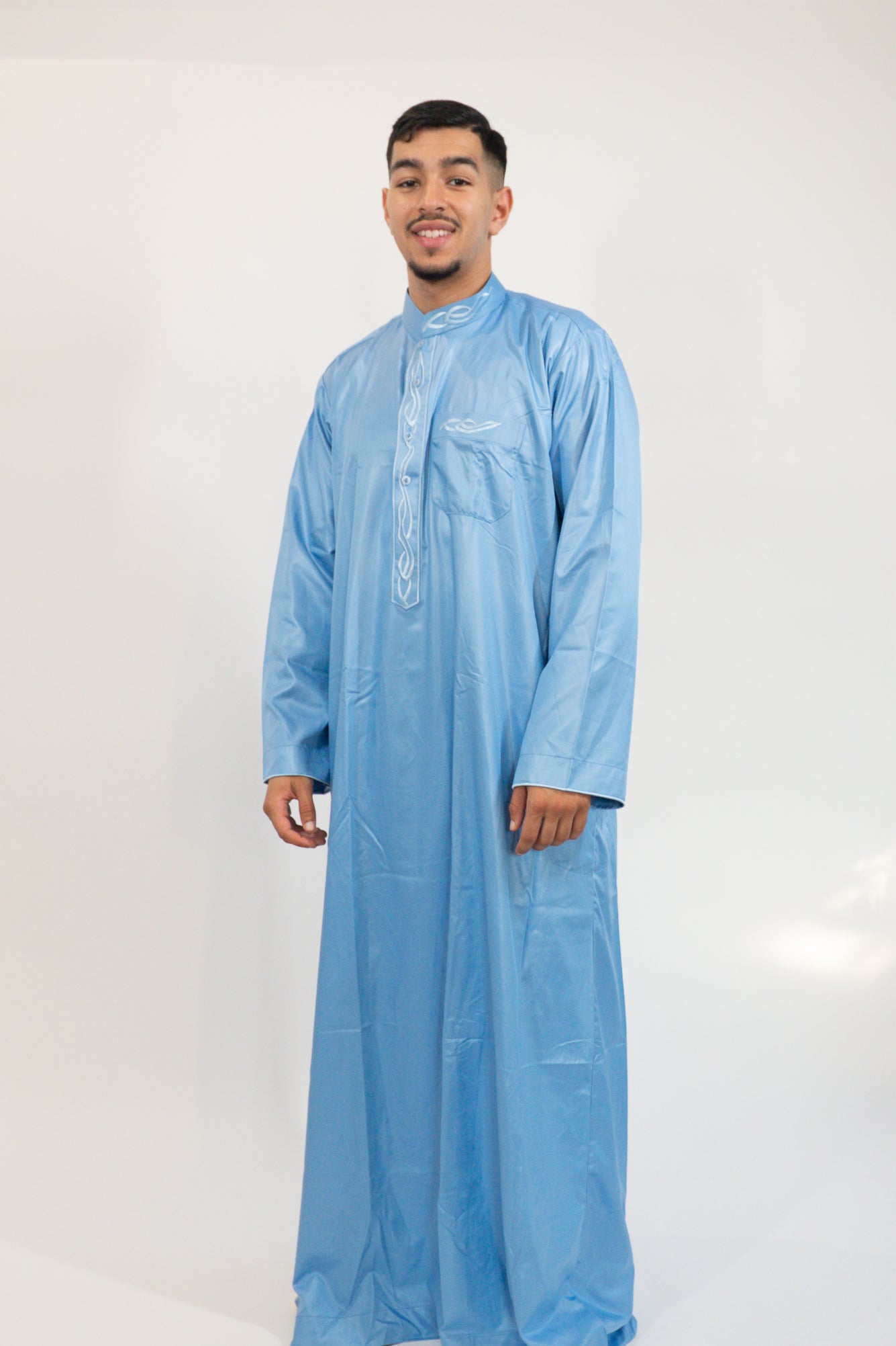 Qamis Prestige bleu