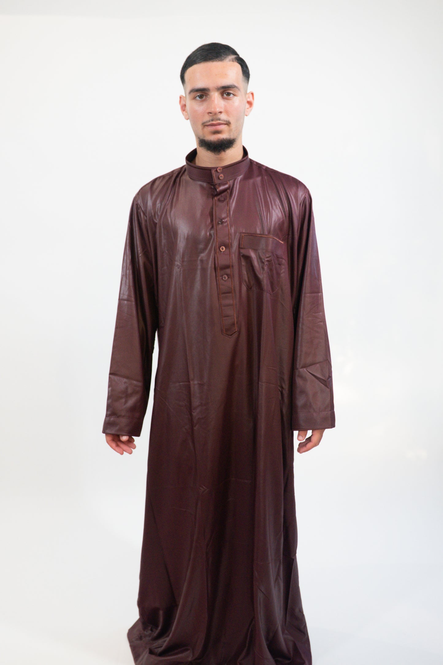 Qamis Corner rouge bordeaux
