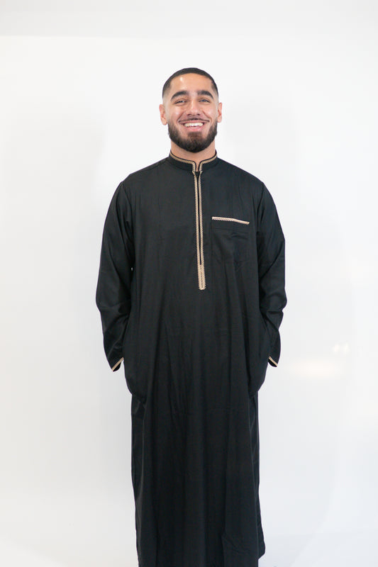 Qamis Layali noir