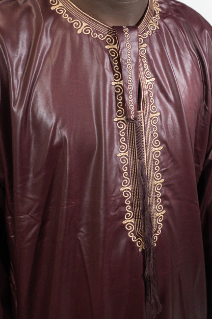 Qamis Emirats rouge