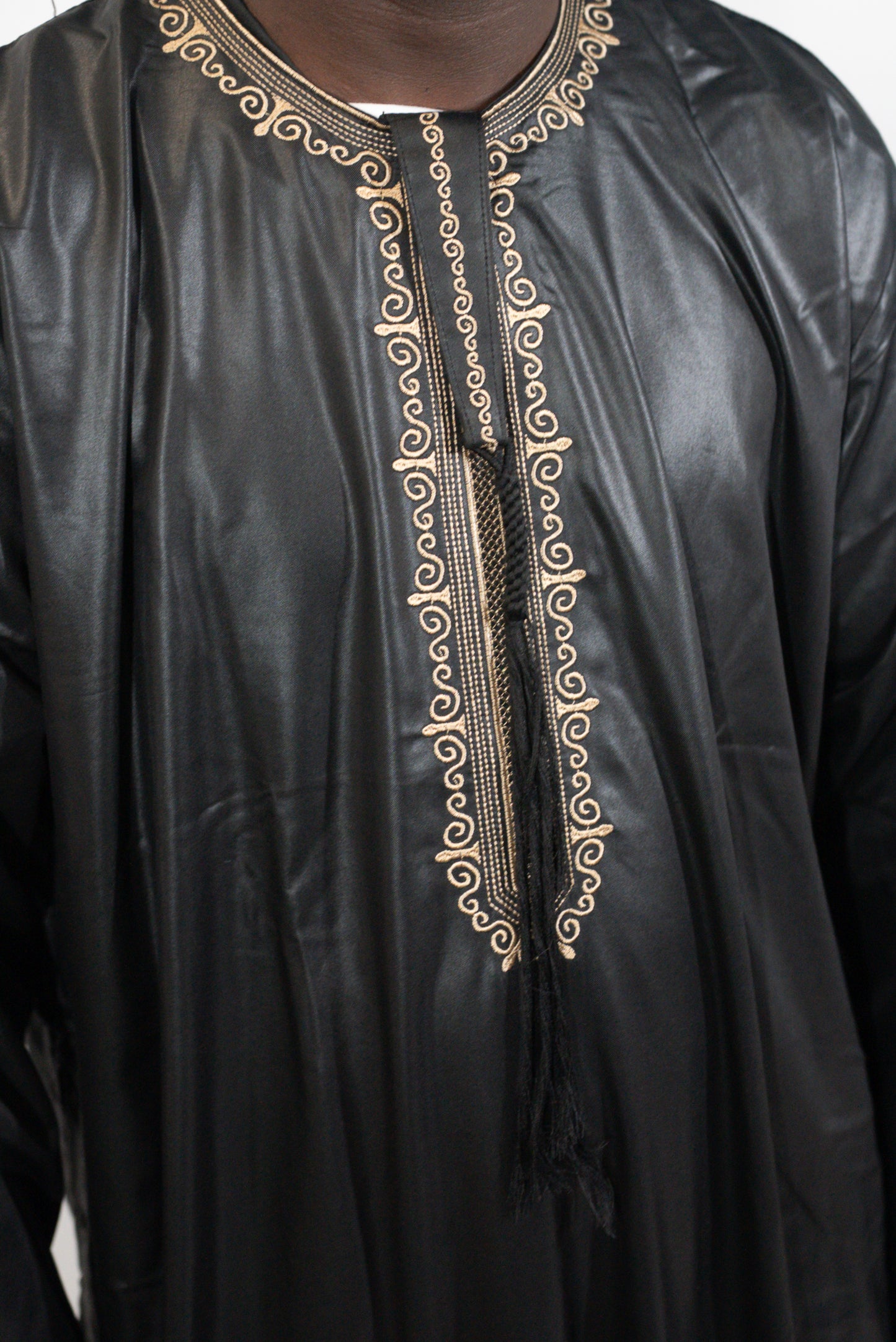 Qamis Emirats noir