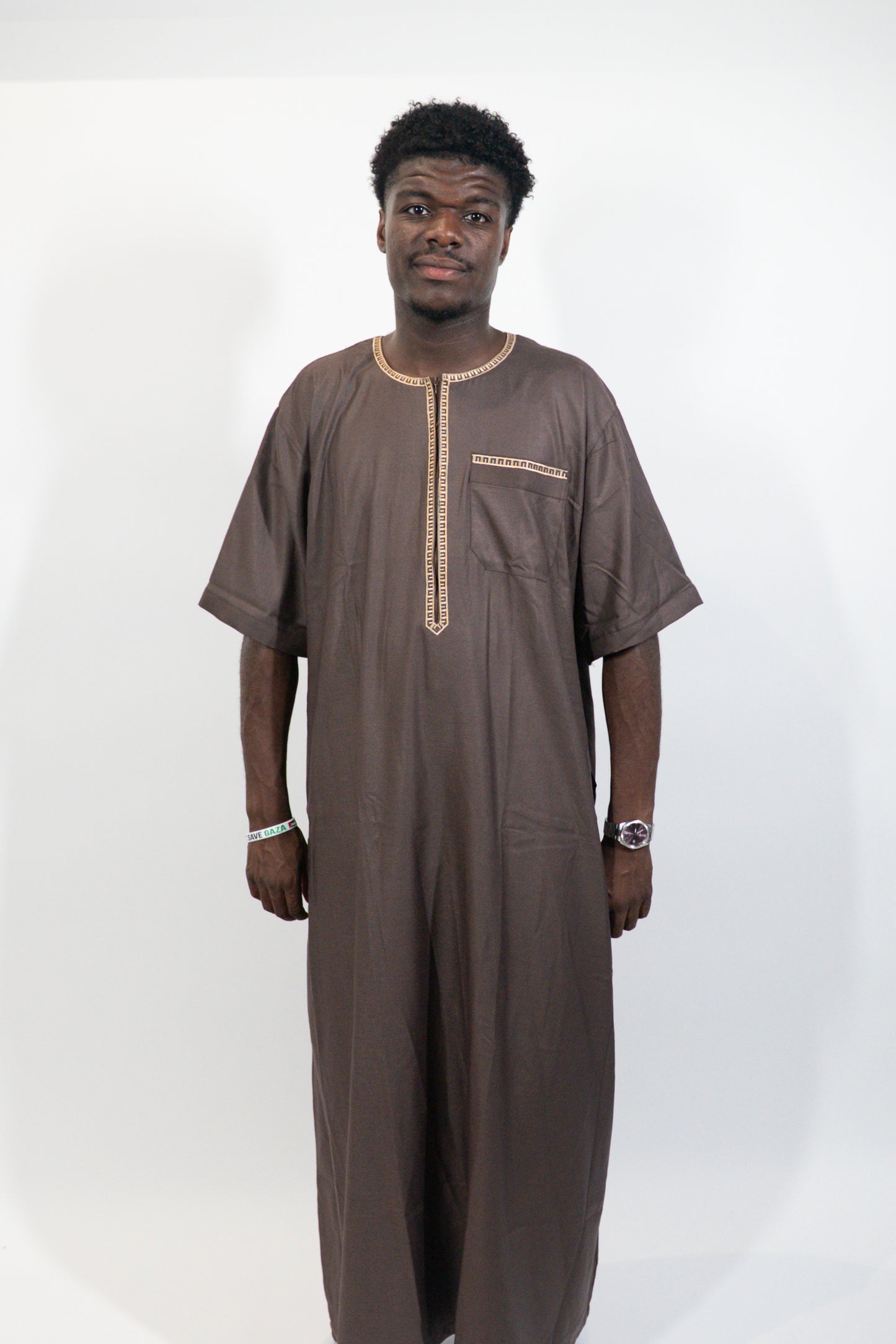 Qamis Edition marron