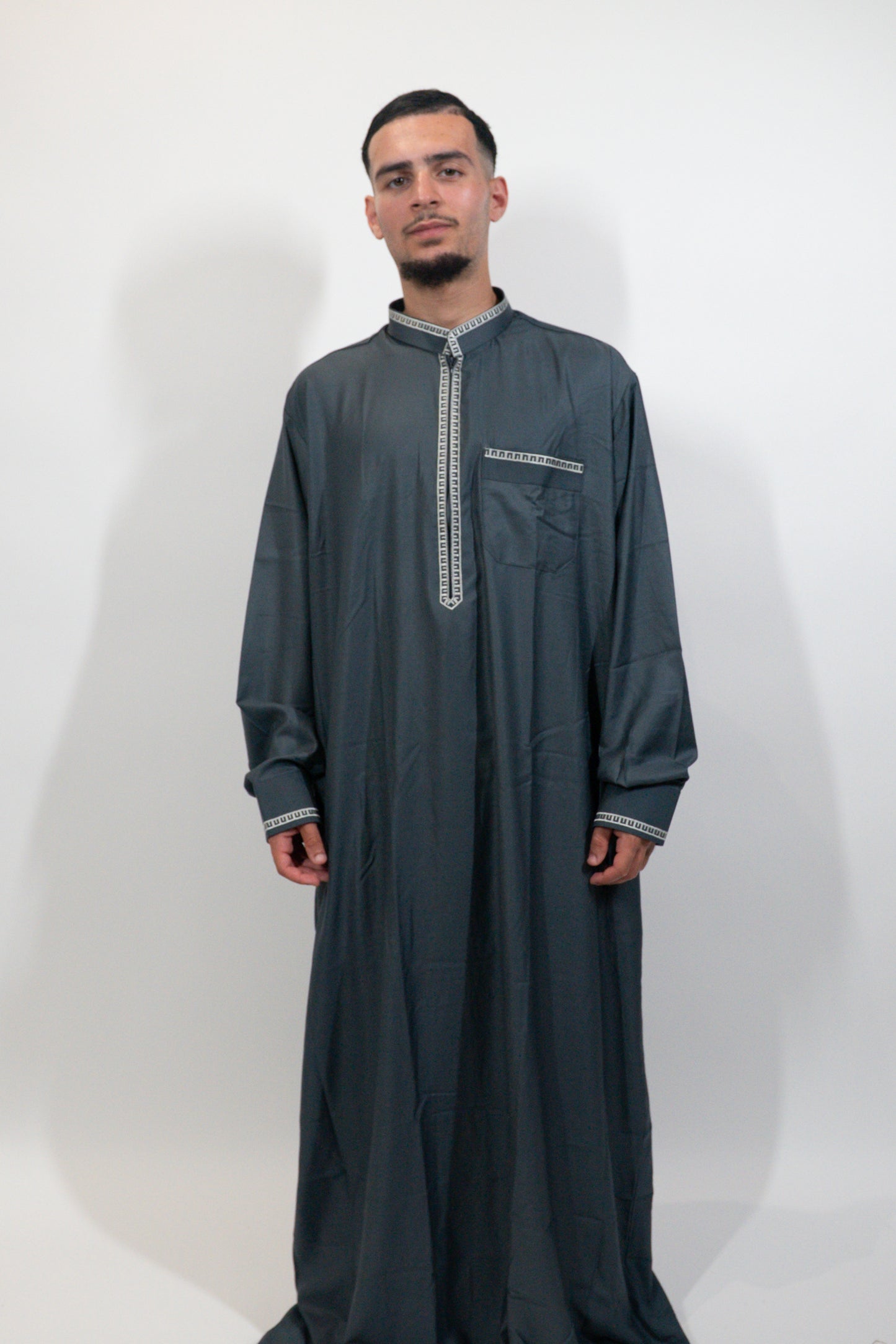 Qamis Maghreb bleu ciel