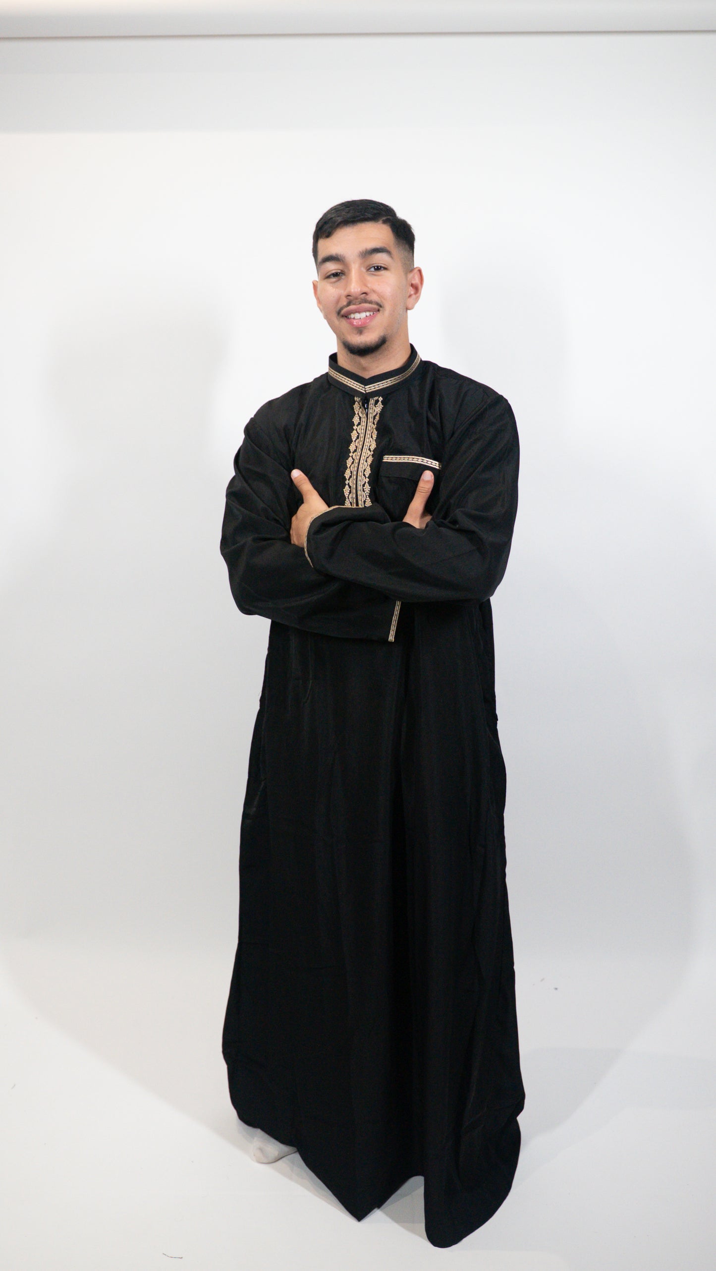 Qamis Muskat noir